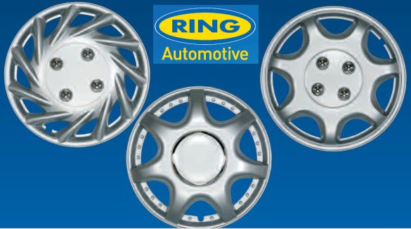 Silver alloy look wheel trims 