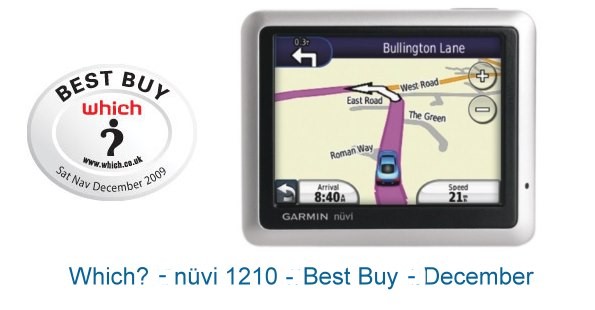 Garmin Nuvi 1200 Sat Nav - UK & Ireland