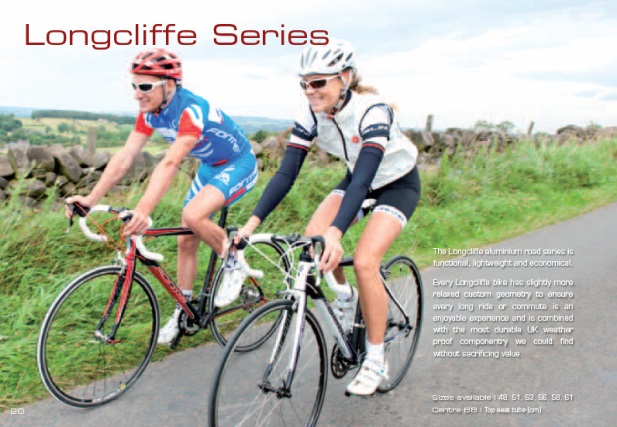 Longcliffe Aluminium Forme Road Bike